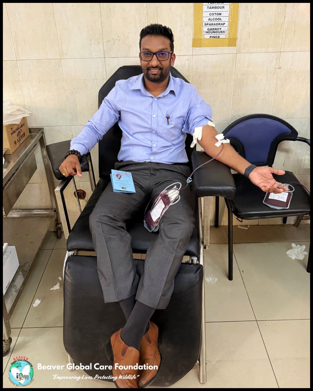 Our Founder on Standby Mode for Humanity ❤️